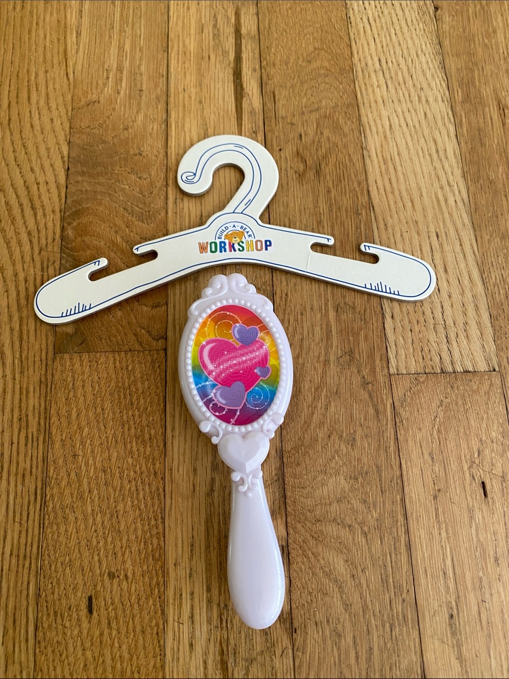 Build-A-Bear Workshop White Decorative Hanger with Col